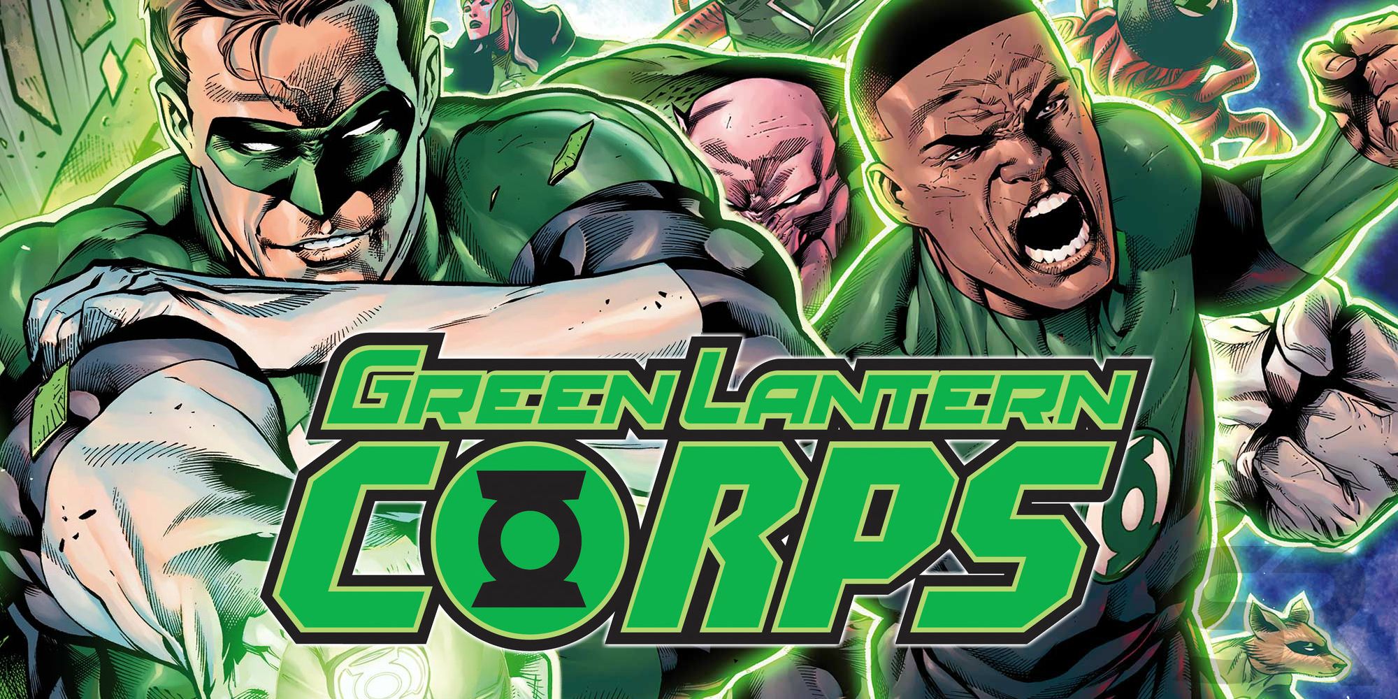Green Lantern Corps Hal Jordan John Stewart SR