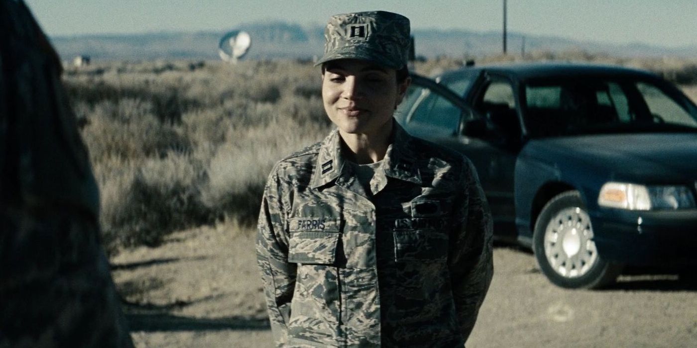 Green Lantern Reference Carol Farris in Man of Steel