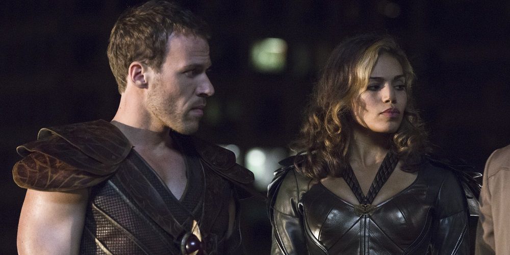 Hawkman and Hawkgirl in Legends of Tomorrow