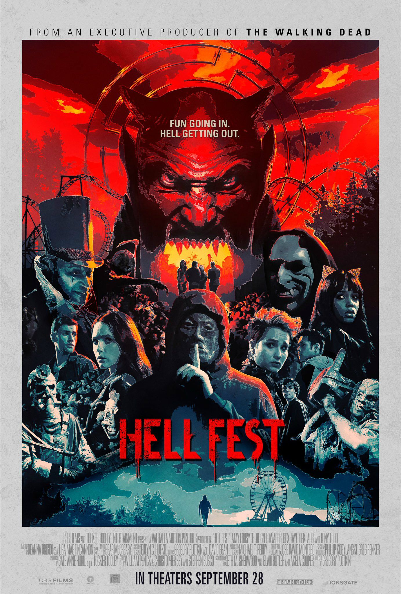 Hell Fest movie 2018 poster
