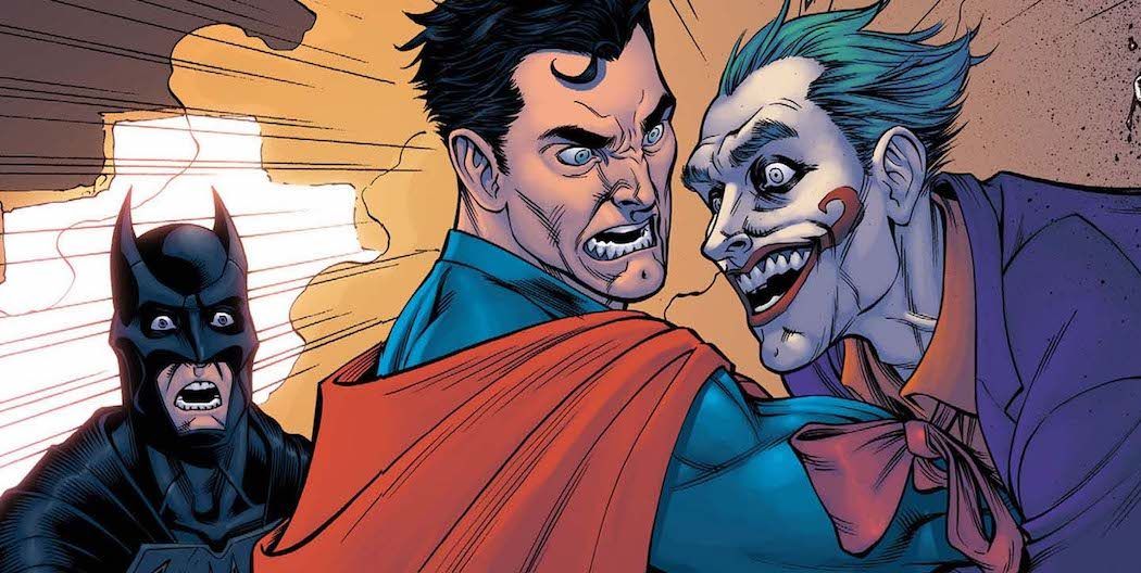 Superman kills Joker in Injustice comic.