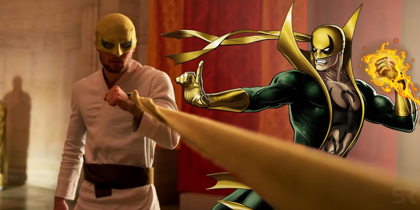 Algebraisk grit Slange Iron Fist's Comic-Accurate Mask Looks Weird - Here's Why