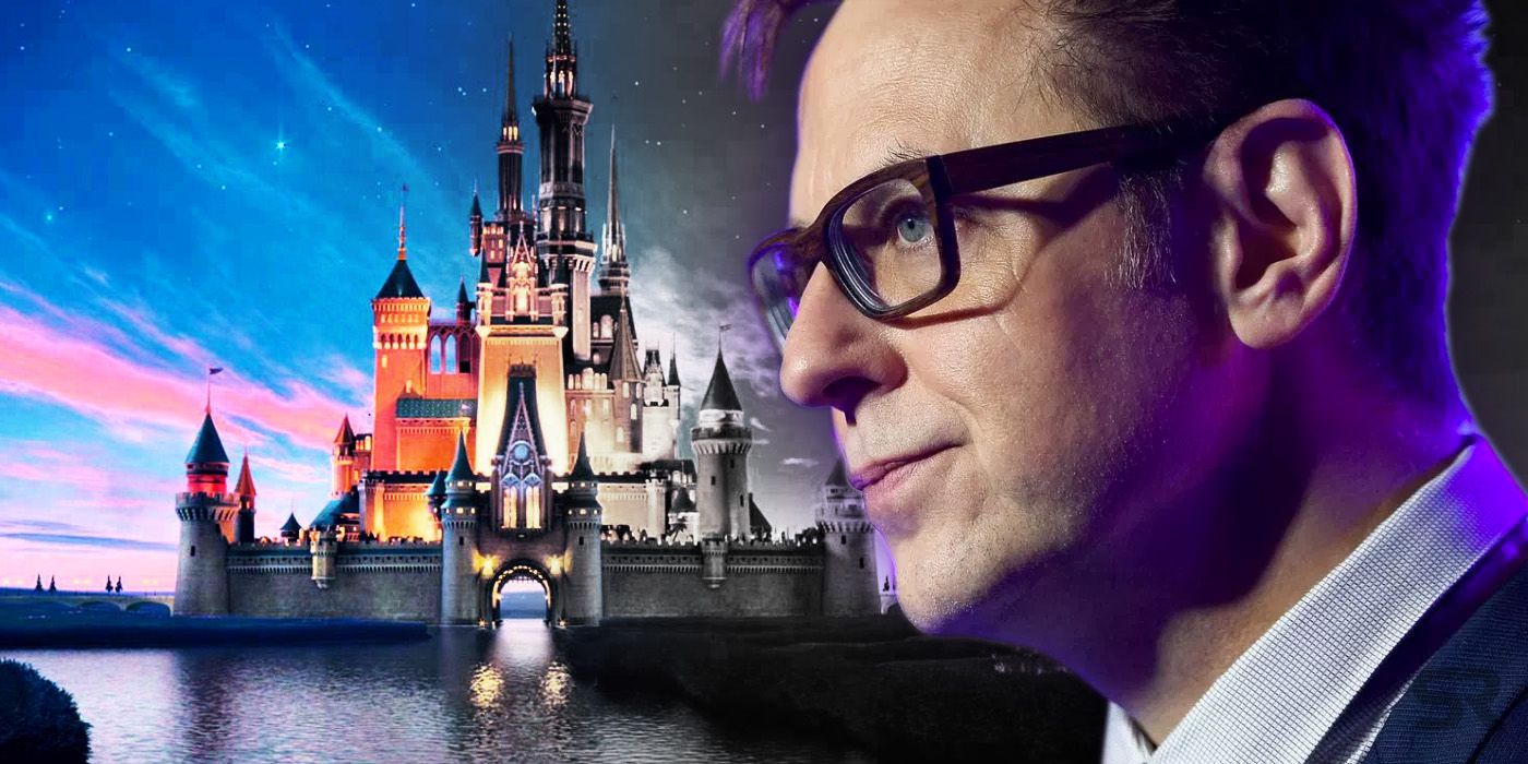 James Gunn and Disney Castle