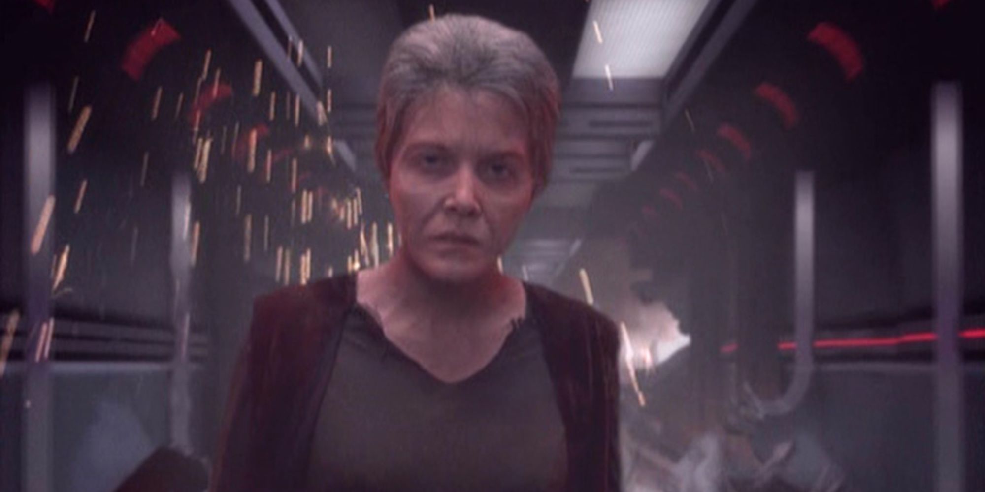 An older version of Kes uses her powers to blow up the USS Voyager in the Star Trek: Voyager episode 