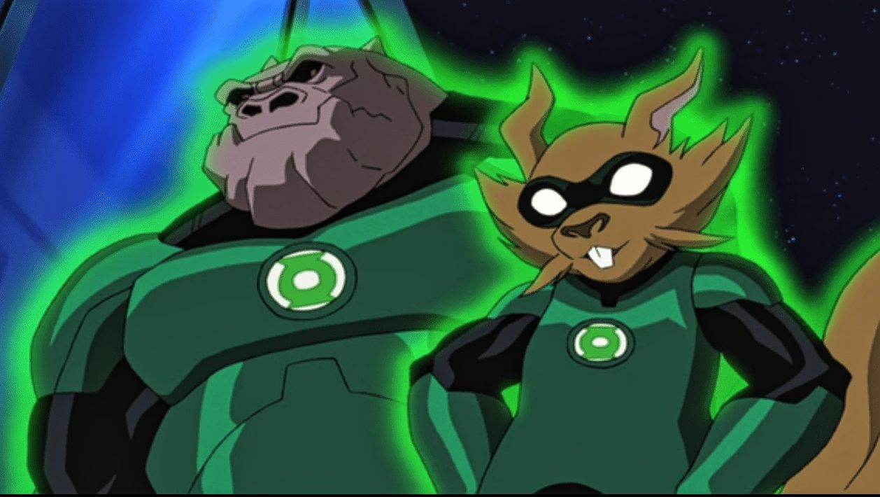 Kilowag and Ch&rsquo;p Green Lanterns