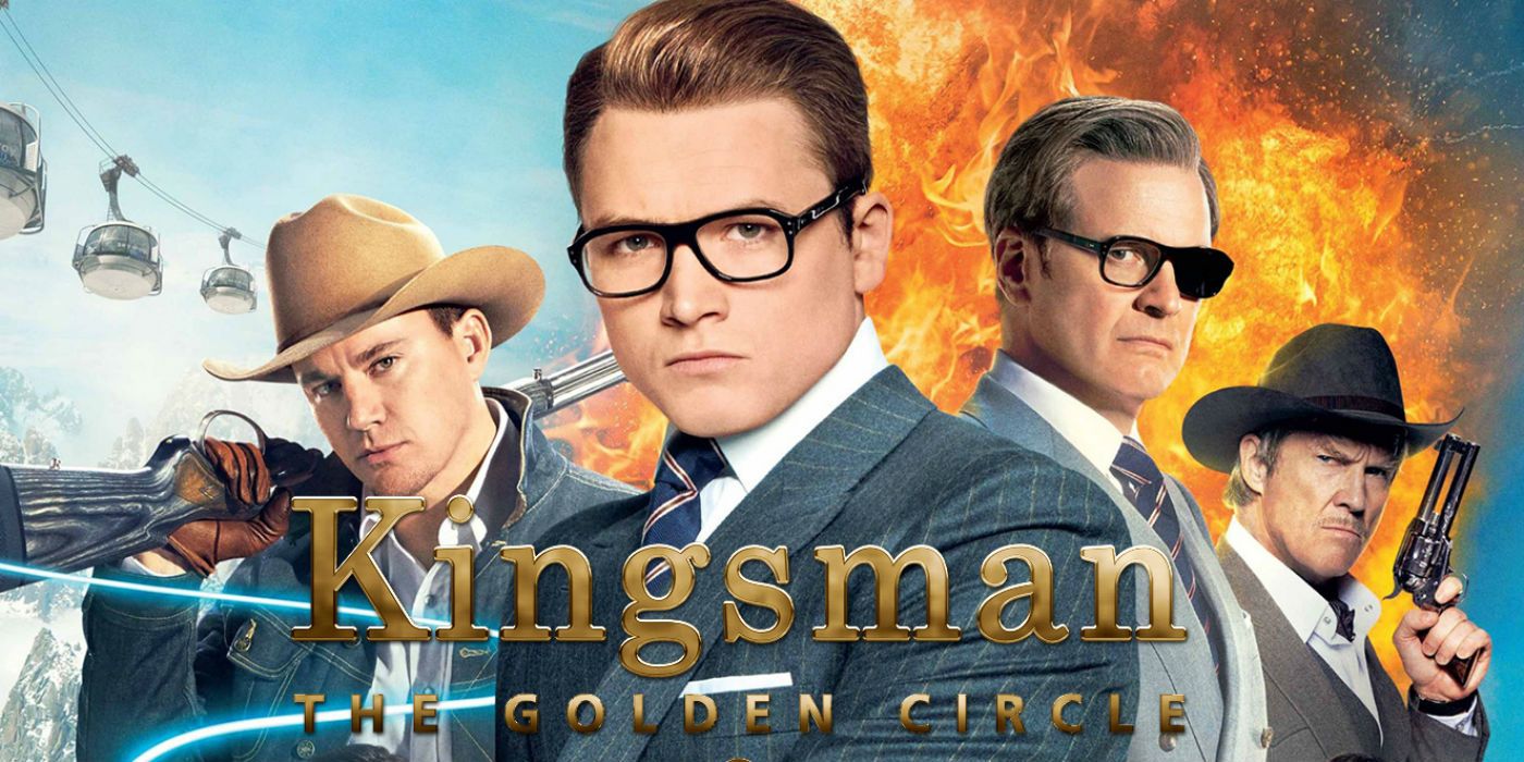 Kingsman The Golden Circle DVD cover