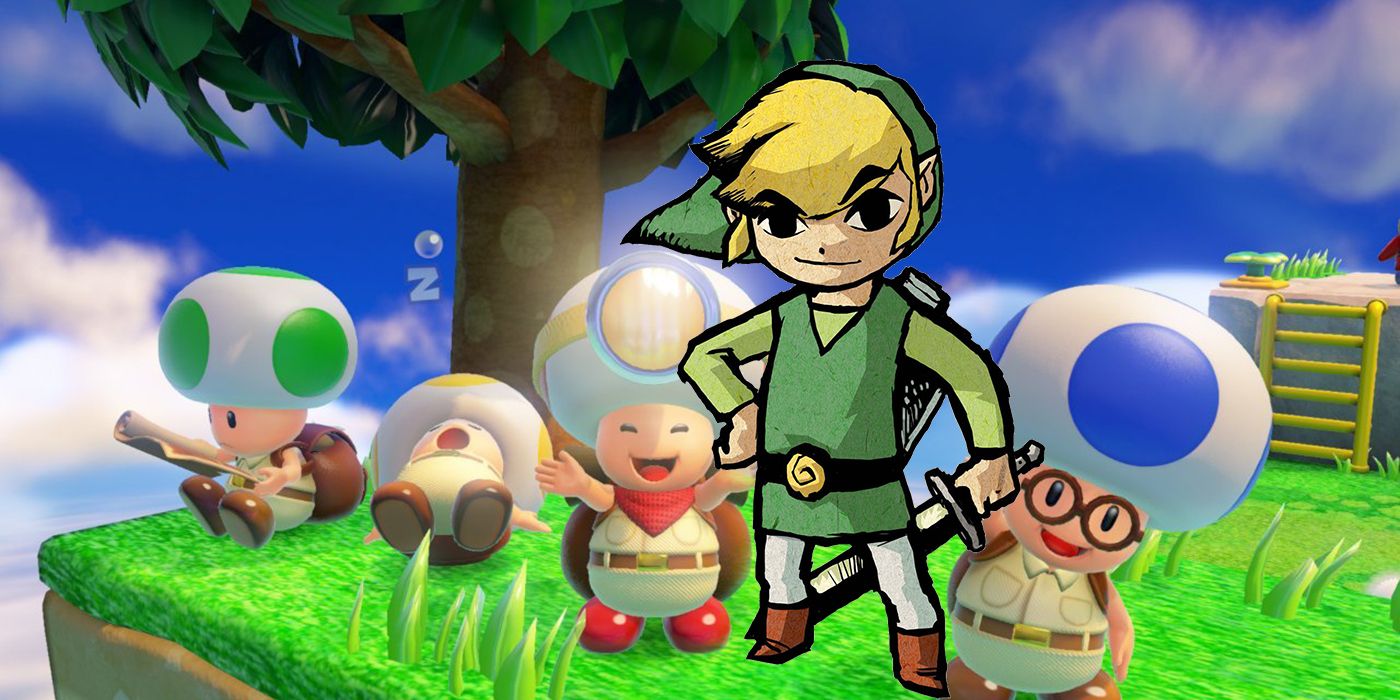 Link in Captain Toad- Treasure Tracker