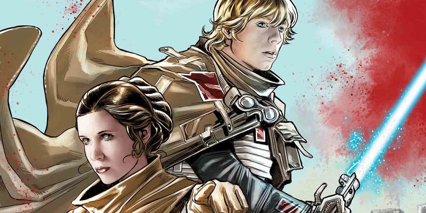 Luke and Leia Storms of Crait