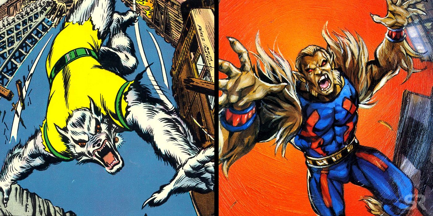 Man-Wolf and Puma from Marvel Comics