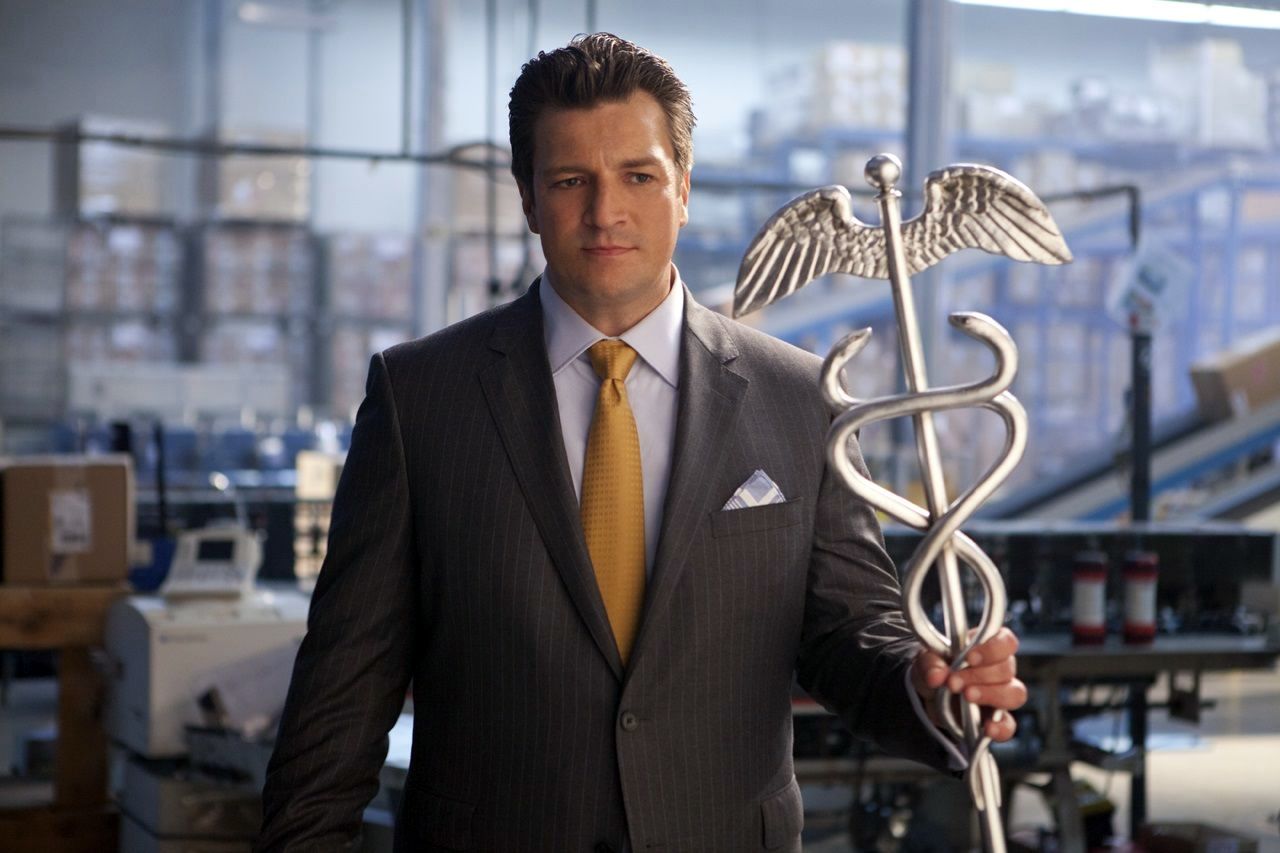 Nathan Fillion as Hermes in Percy Jackson