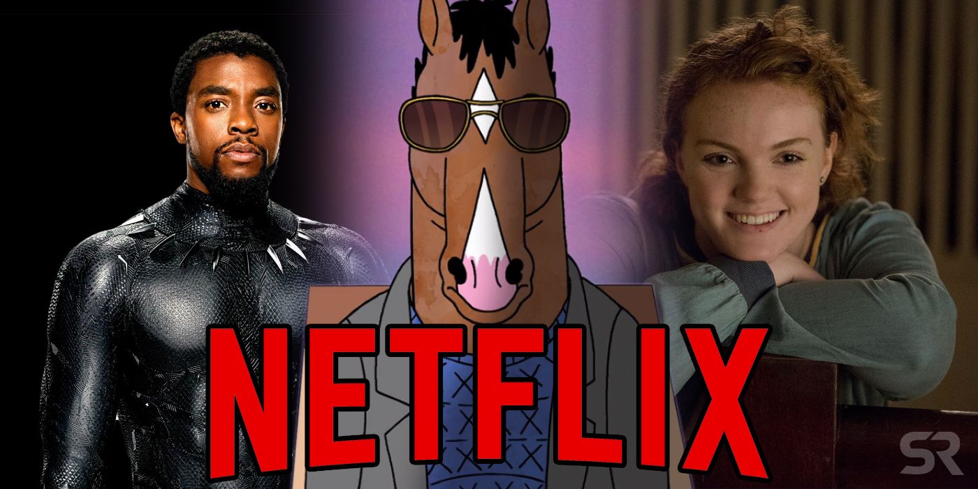 Netflix in September 2018 Bojack Horseman Black Panther Sierra Burgess