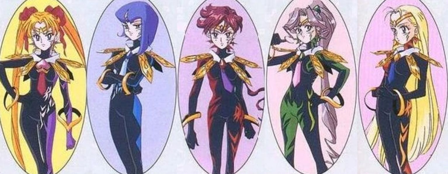 Oppositio Senshi in Sailor Moon Another Story Video Game