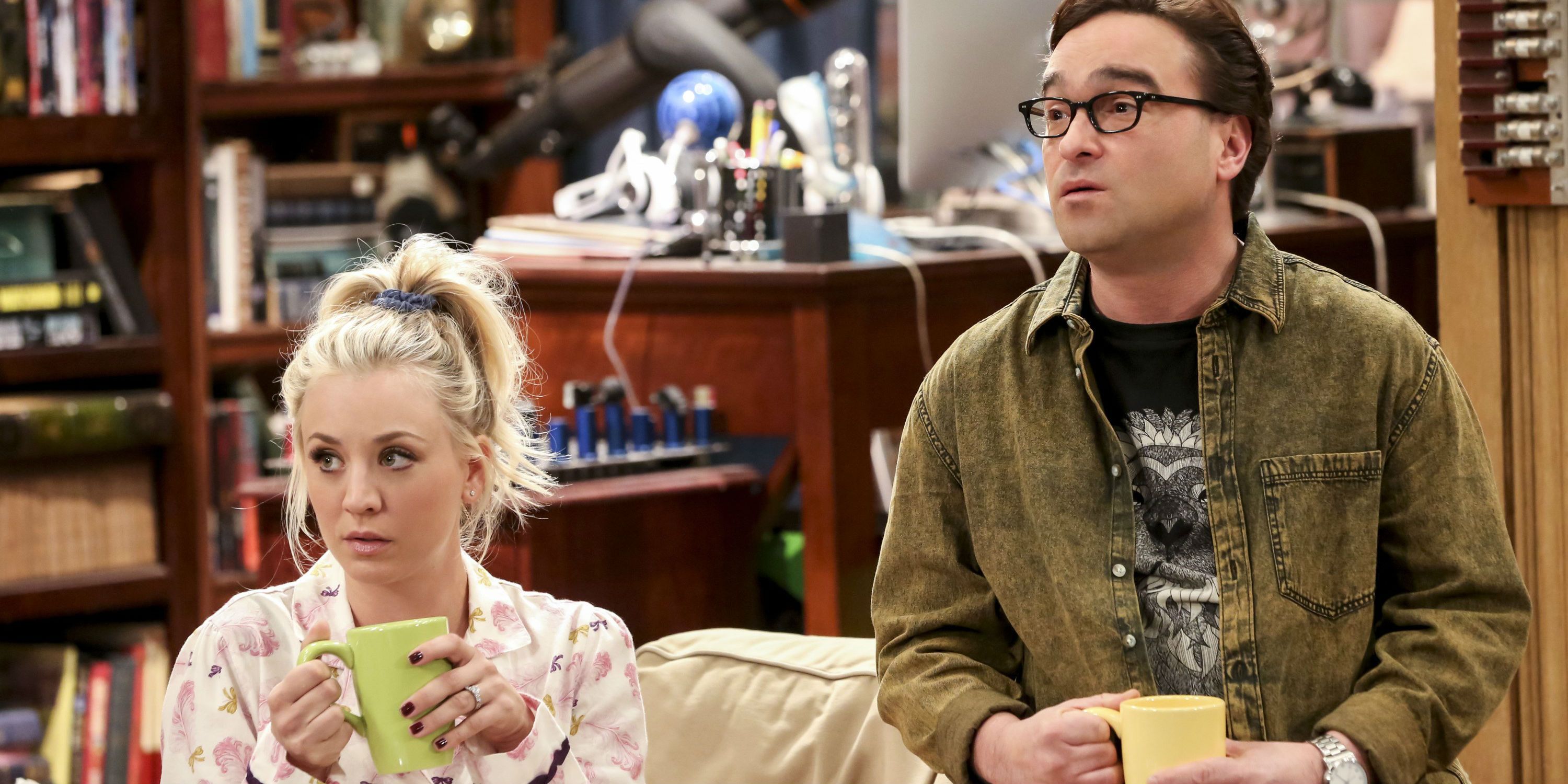 Penny et Leonard dans The Big Bang Theory