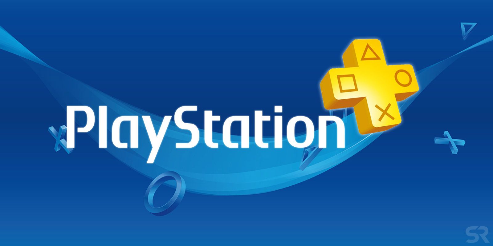 Logo Rant dello schermo personalizzato PlayStation Plus