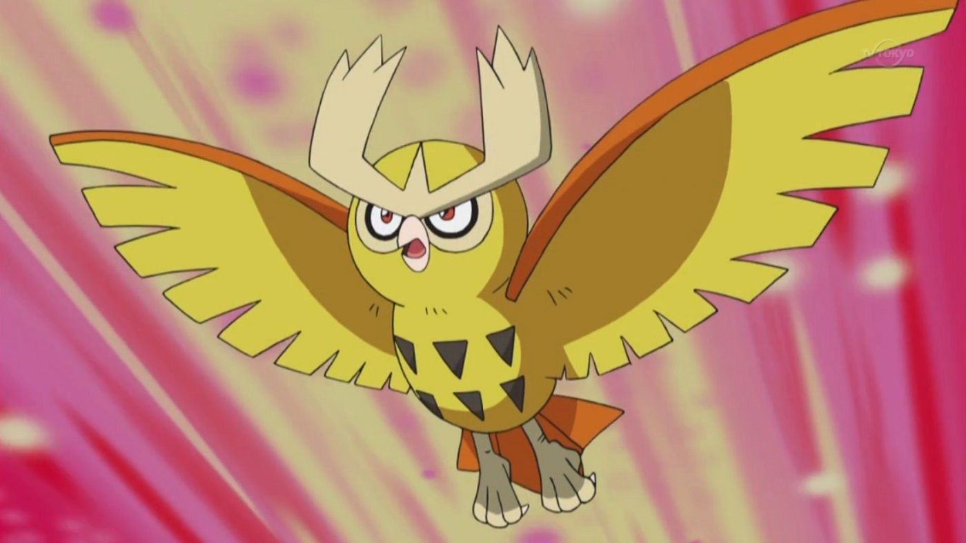 Pokémon Ash Shiny Noctowl