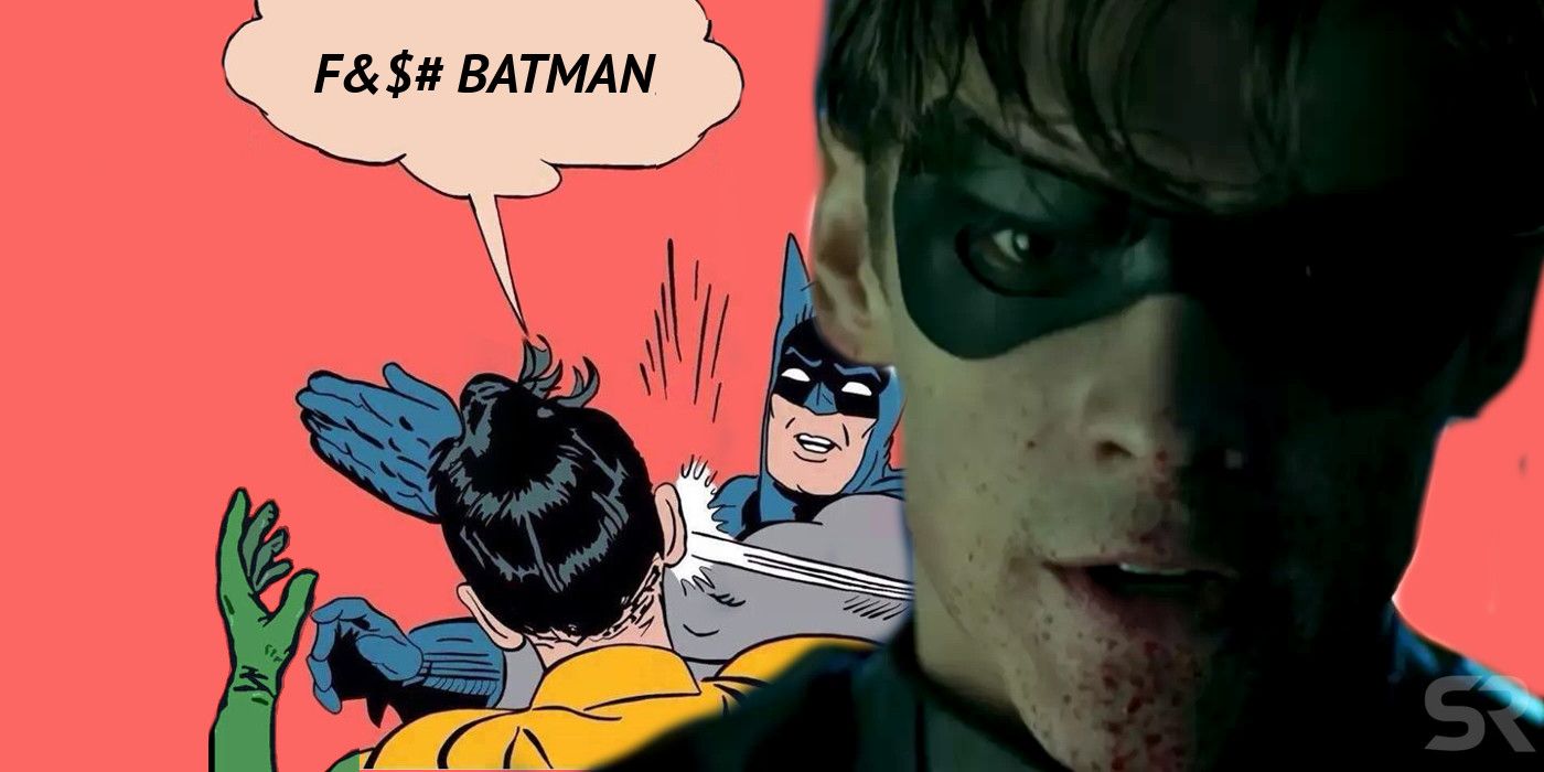 Robin Fuck Batman Titans Marketing