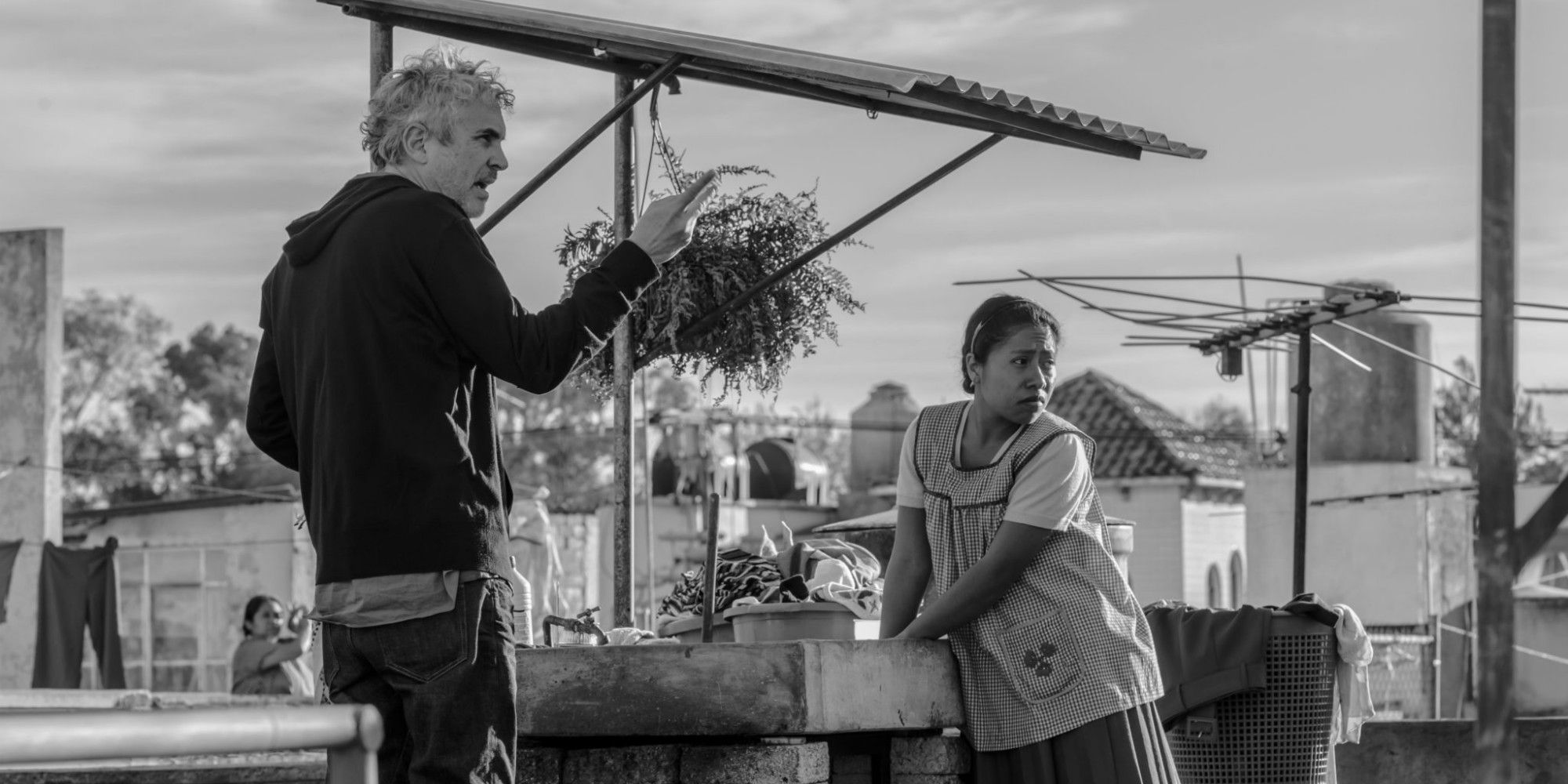 Alfonso Cuaron in Roma.