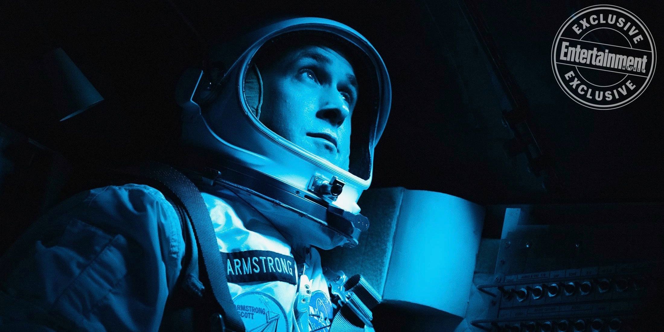 Ryan Gosling as Neil Armstrong in First Man
