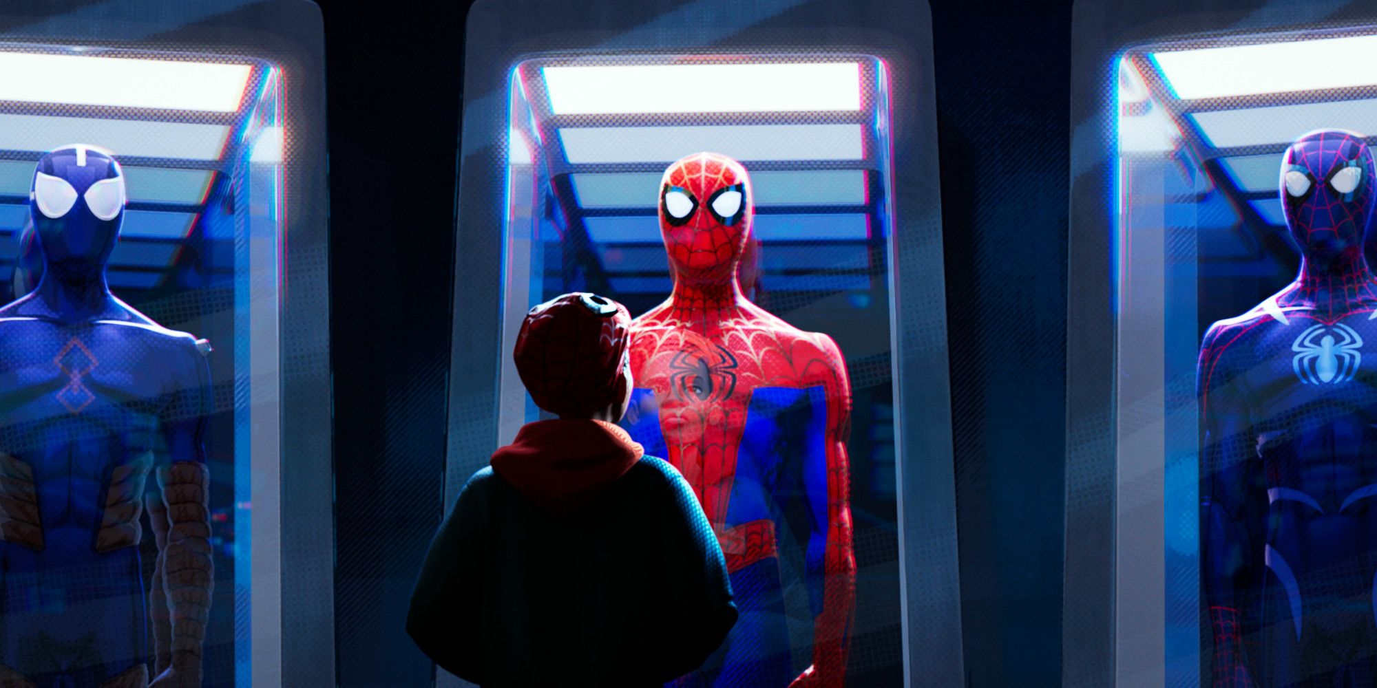 Into The Spider-Verse Photo Reveals New Spider-Man Costumes