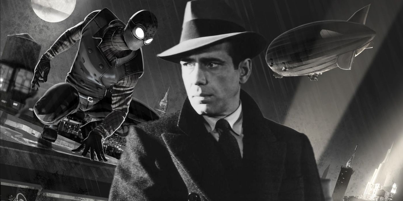 Spider-Man Noir - Humphrey Bogart Header