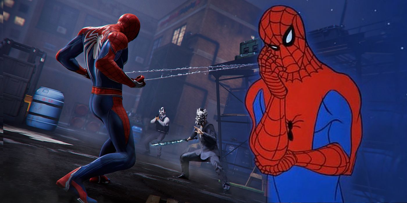 Spider-Man PS4 puddles