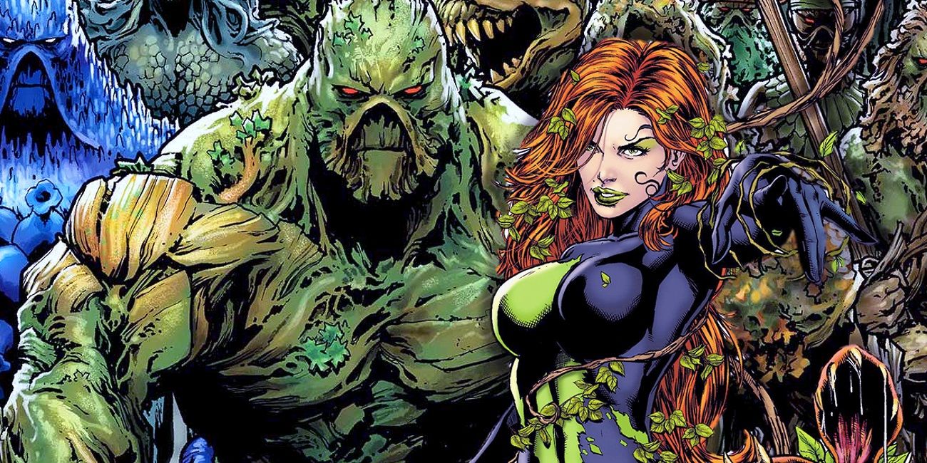 Swamp Thing y Poison Ivy se unen en DC Comics.