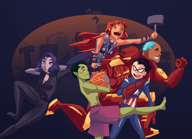 Teen Titans Avengers