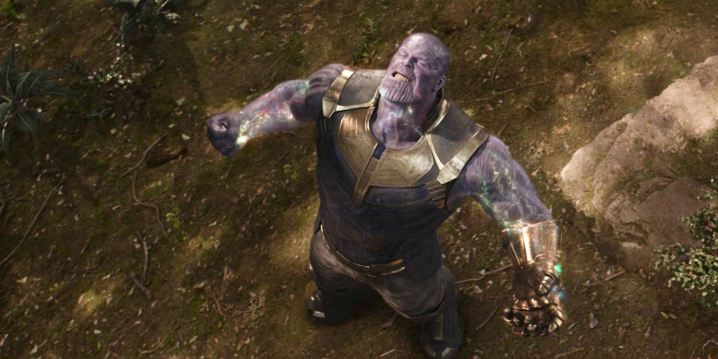 Thanos Stands Powerful