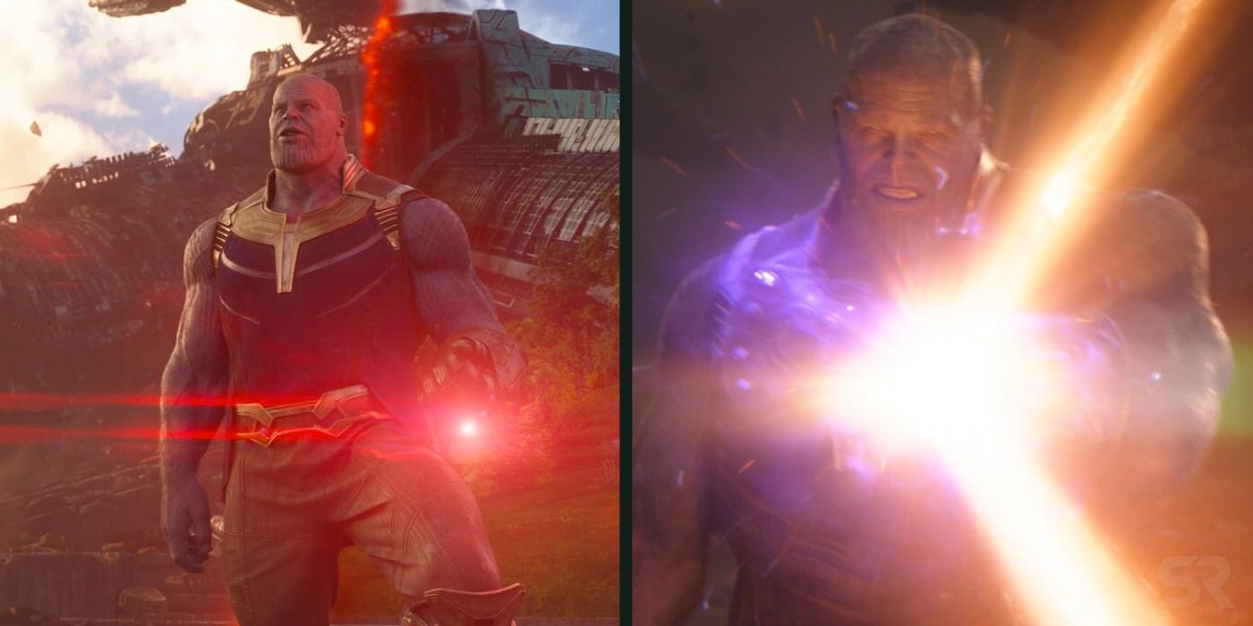 Thanos Uses The Reality and Power Stones in Avengers Infinity War