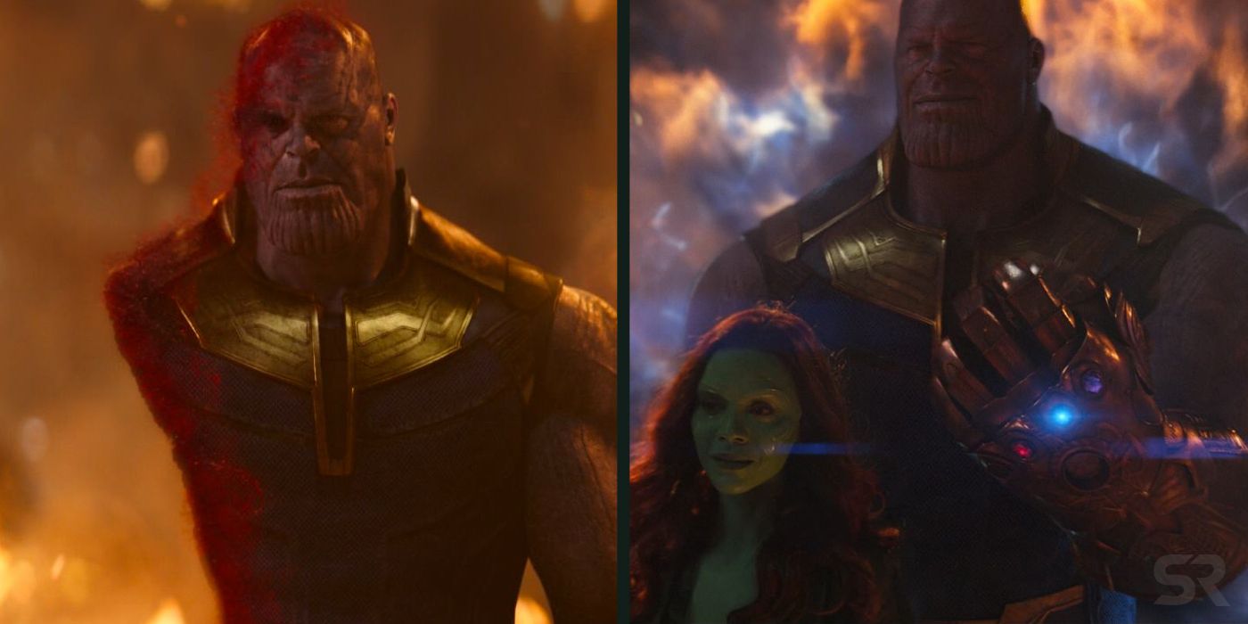 Thanos Uses the Reality and Space Stones in Avengers Infinity War
