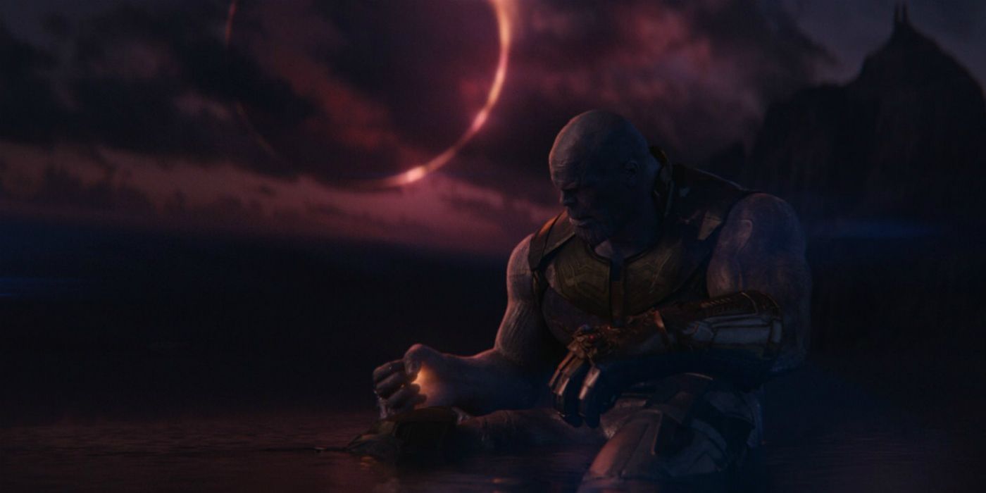 Avengers Endgame Thanos kills Gamora and gets the Soul Stone
