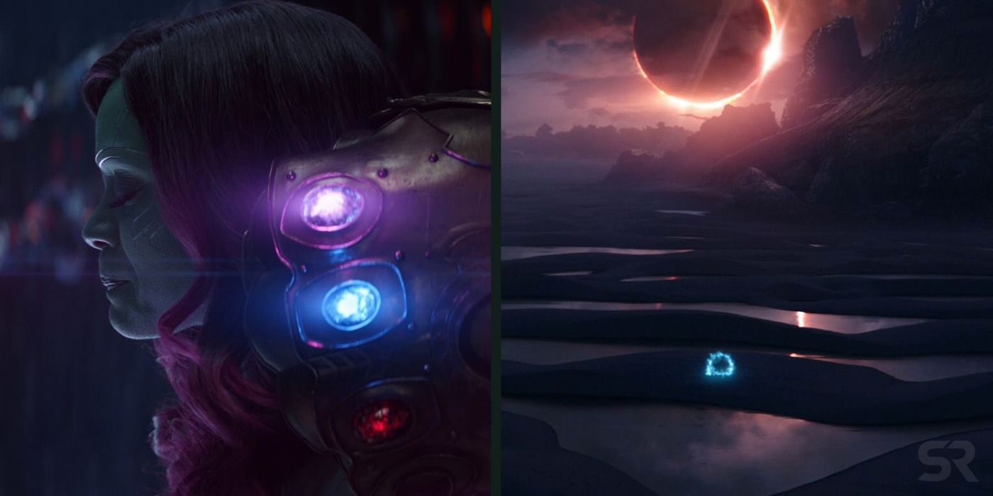 Thanos uses Infinity Stones with Gamora in Avengers Infinity War