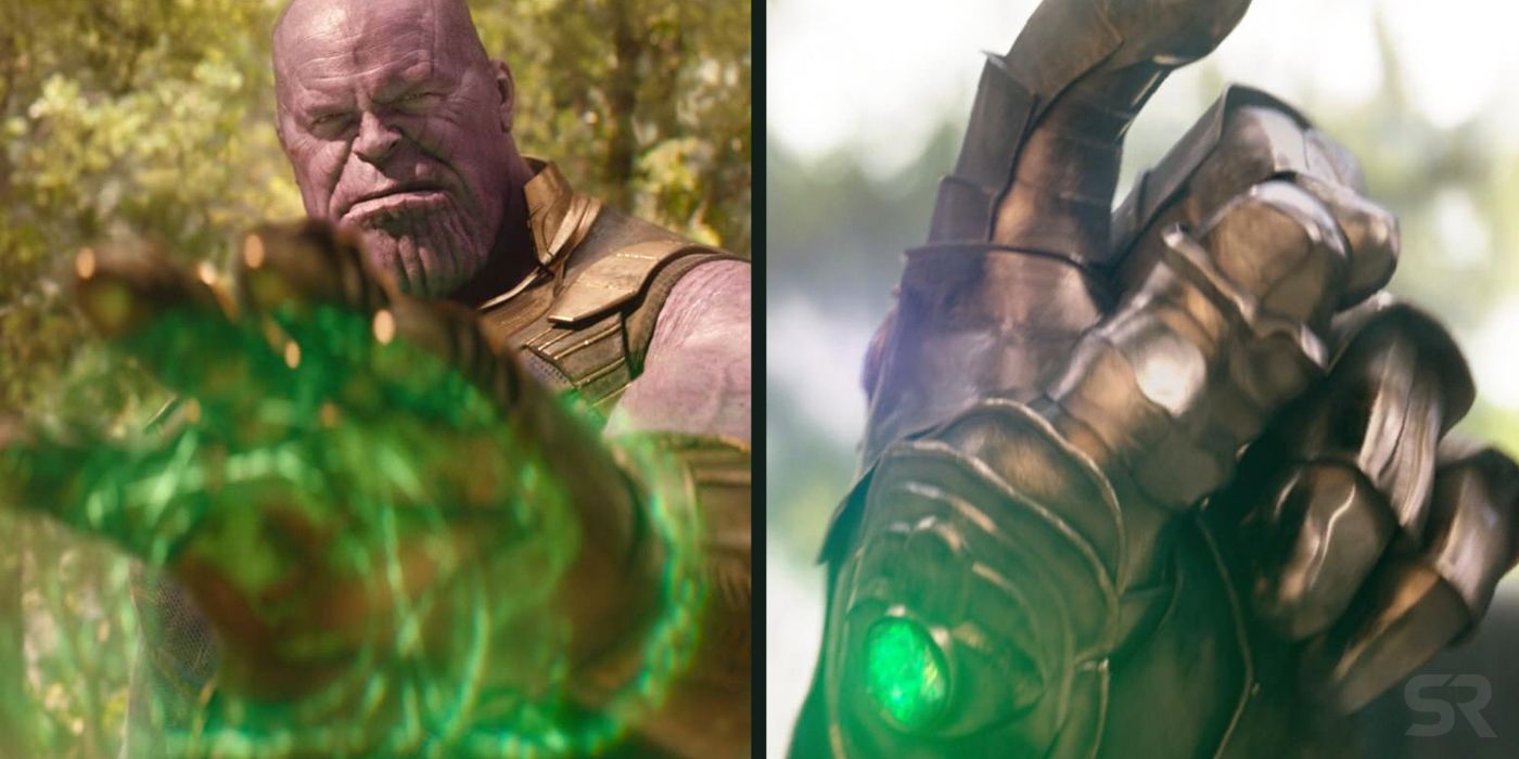 Thanos uses the Time Stone and Snaps in Avengers Infinity War