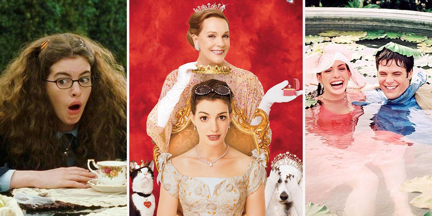 Stills from both the Princess Diaries and Princess Diaries 2