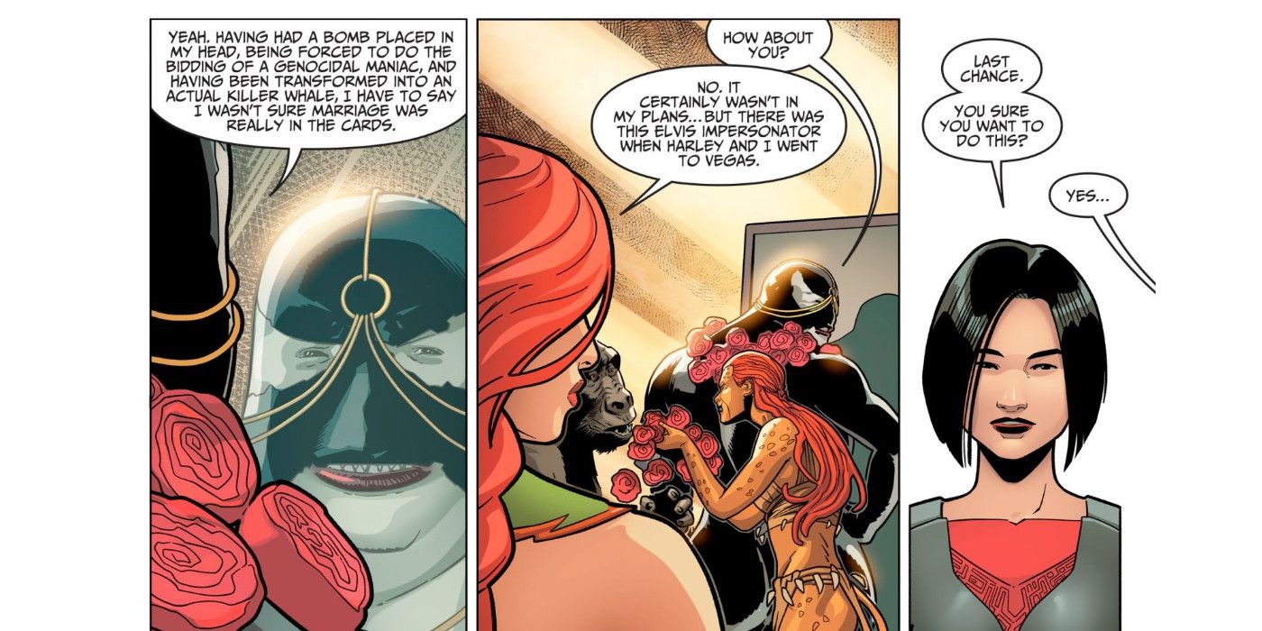 The Wedding of Orca and Killer Croc with Cheetah, Katana and Poison Ivy from Injustice 2 #70