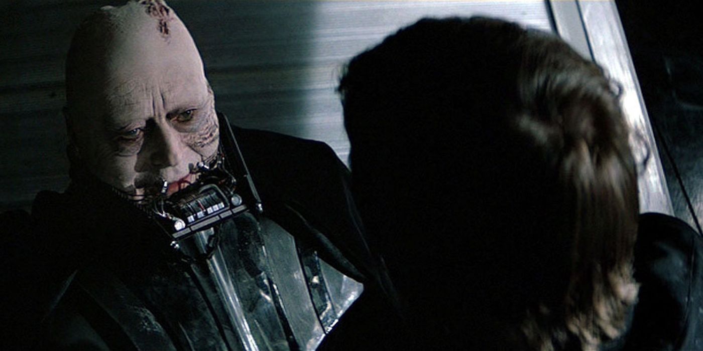 The death of Darth Vader in Return of the Jedi.