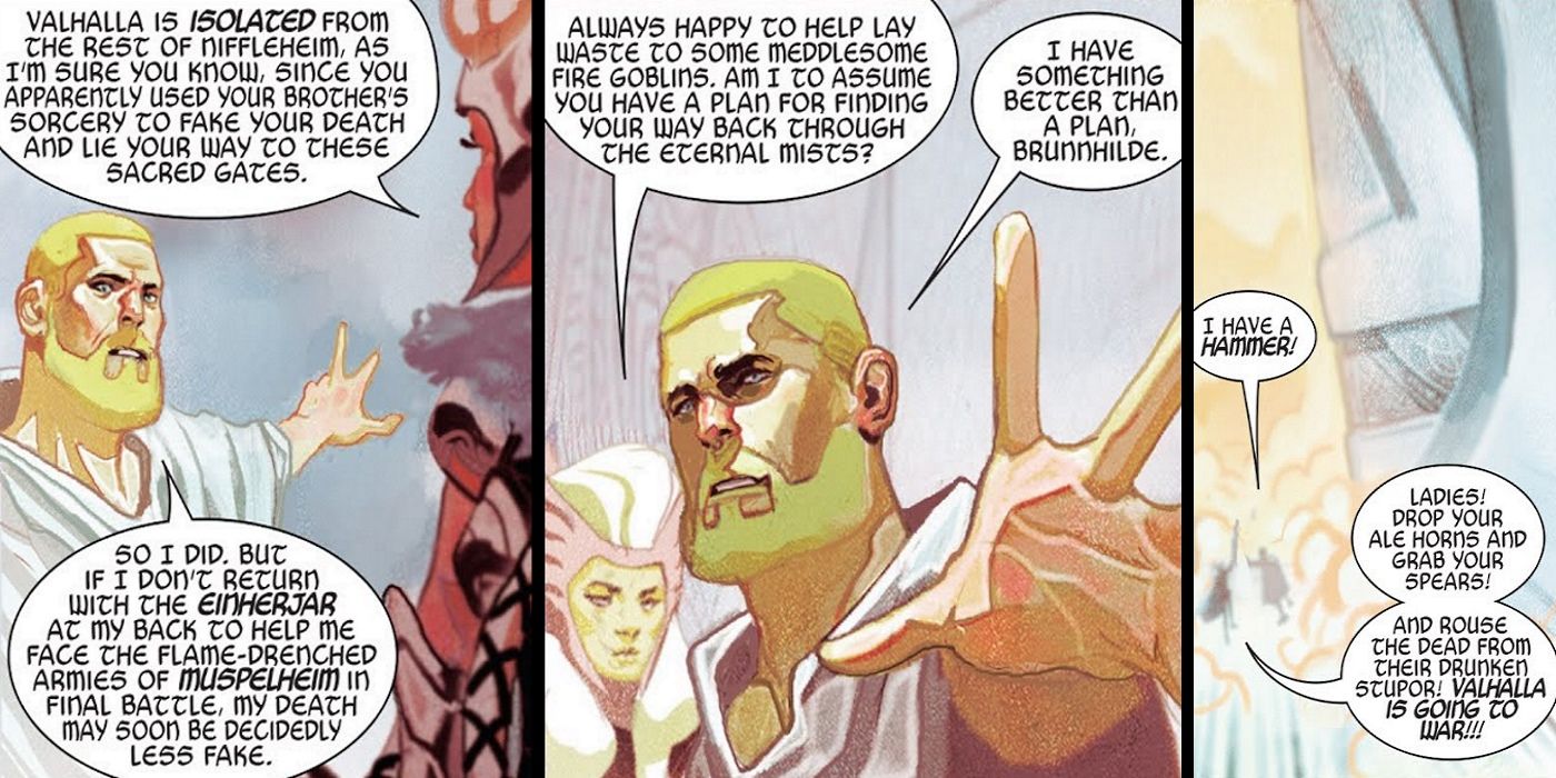 Thor Valhalla Valkyrie Comics