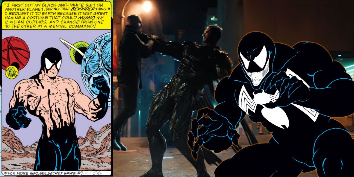 Venom Transformation Movie Comic