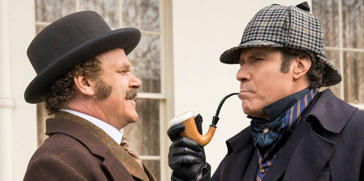 Will Ferrell as Sherlock Holmes and John C Reilly as John Watson in Holmes and Watson