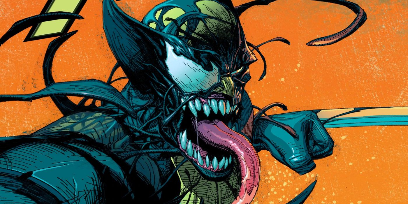 Wolverine being possessed by Venom