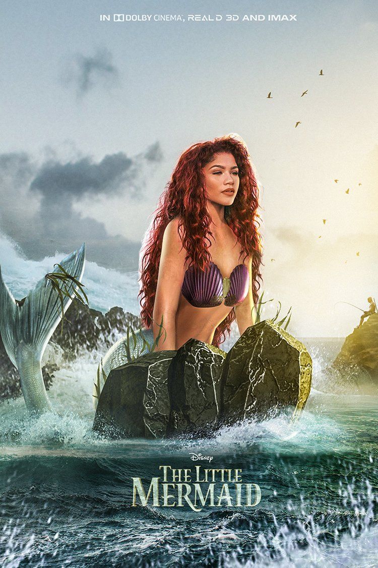 What Zendaya Could Look Like As Disney’s Live-Action Little Mermaid