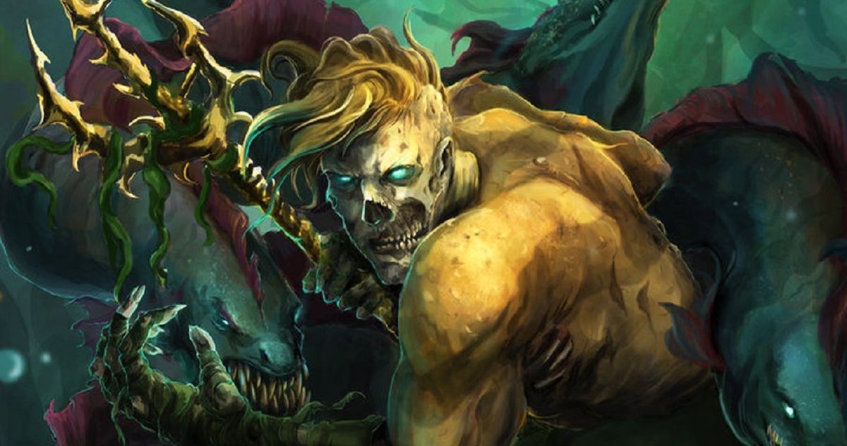 Zombie Aquaman fan art
