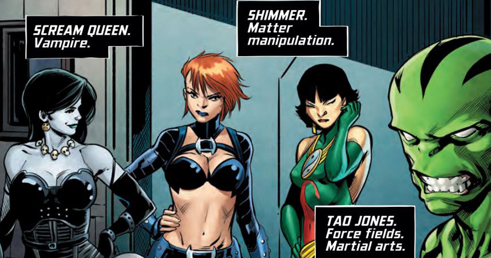 DC Suicide Squad Annual #1 new team roster