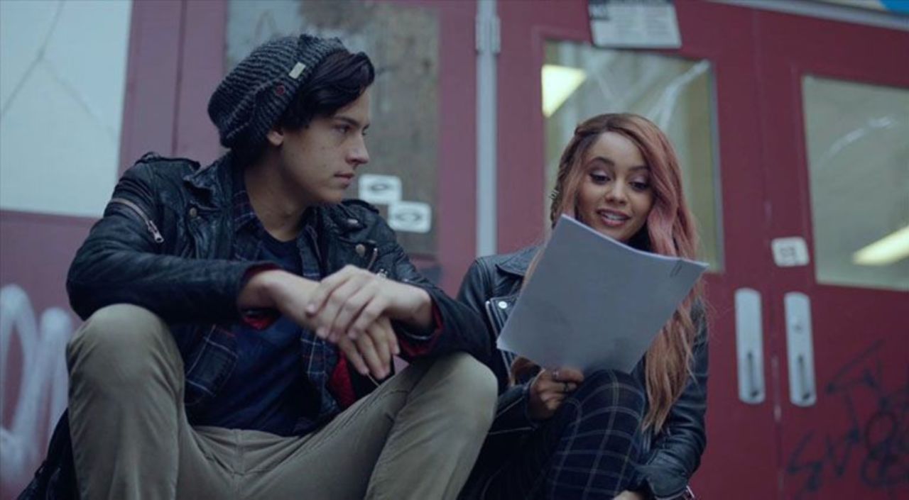 Jughead and Toni at Southside high in Riverdale