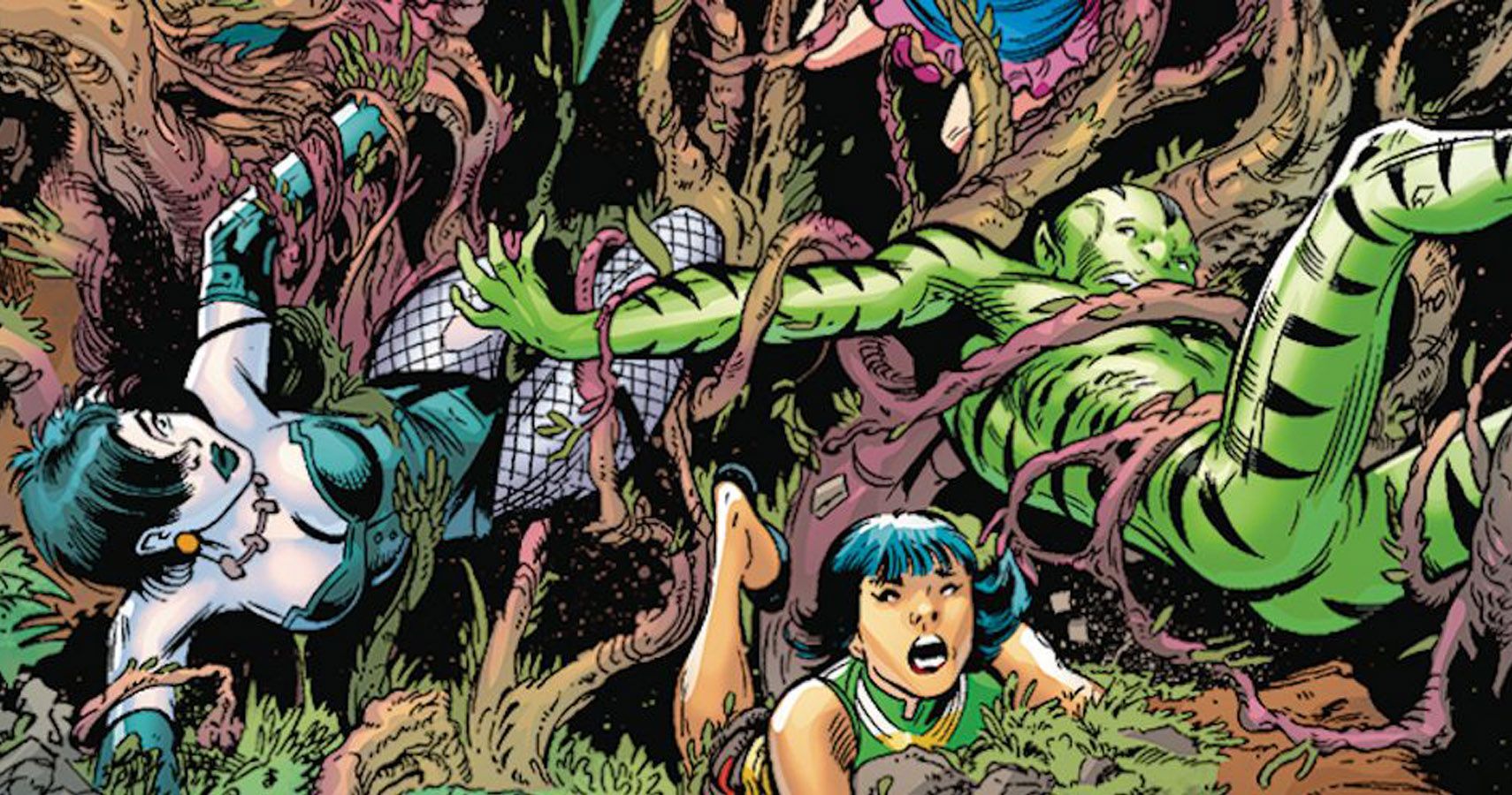Suicide Squad Annual #1 Cover Art close-up