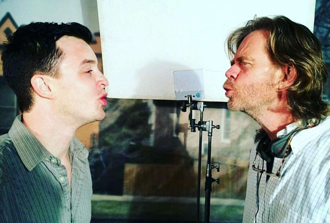 Noel Fisher and William H. Macy