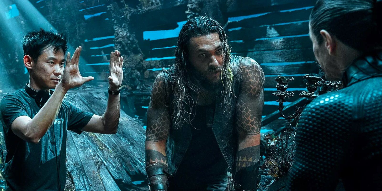 Aquaman Movie Set Photo James Wan