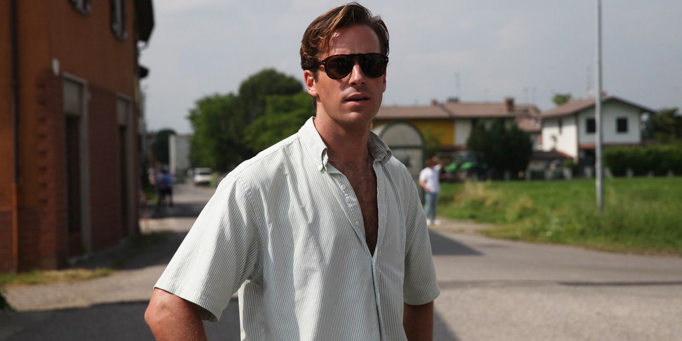 Armie Hammer in Call Me By Your Name