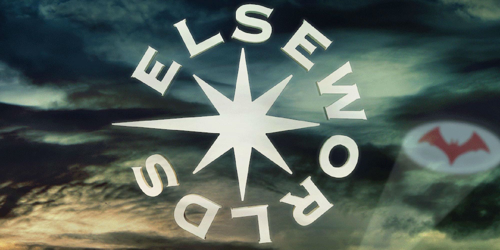 Logotipo do crossover de Elseworlds do Arrowverse