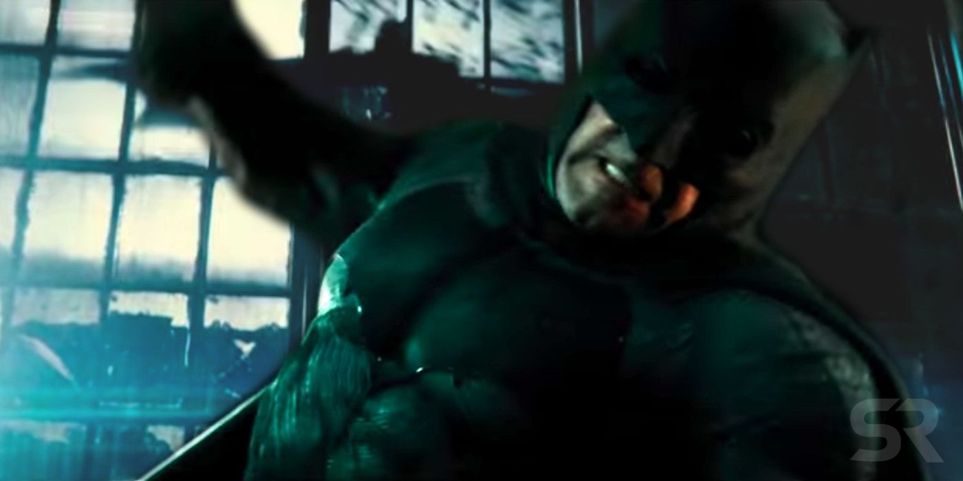 Batman v Superman warehouse fight